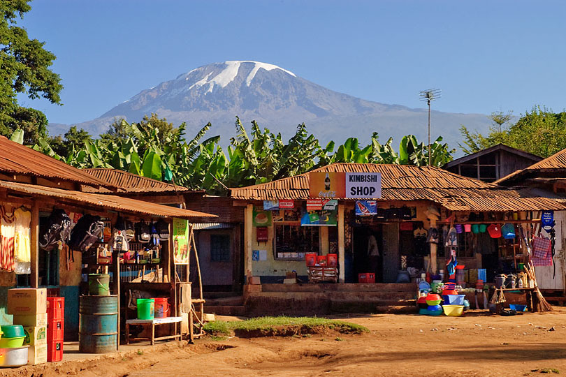 “Maduka”, small shops can be found in every village.